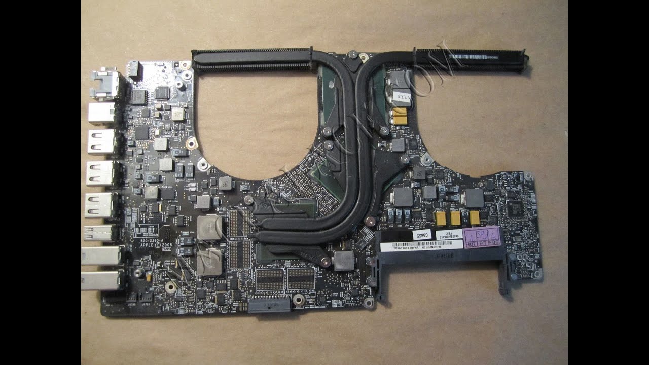 system board for late 2011 mac book pro